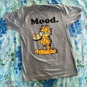Garfield ‘Mood’ Hamburger Shirt - S